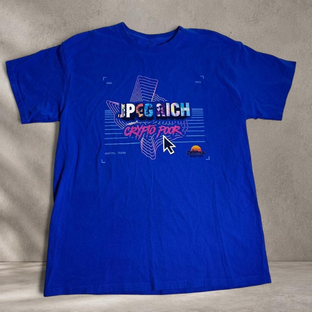 Blue Graphic Tee